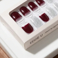 EDGE U - Glam Burgandy French - Bandes pour Ongles