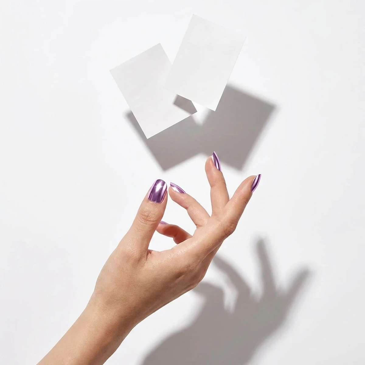 EDGE U - Mirror Violet - Bandes pour Ongles