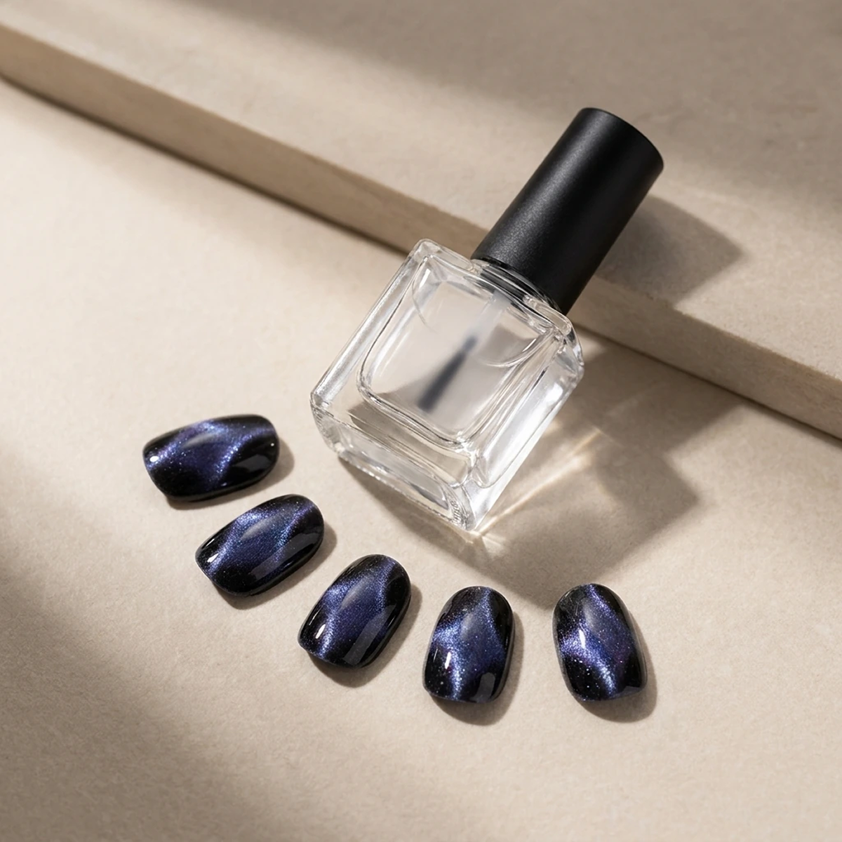 EDGE U - Black Holde Magnet - Bandes pour Ongles