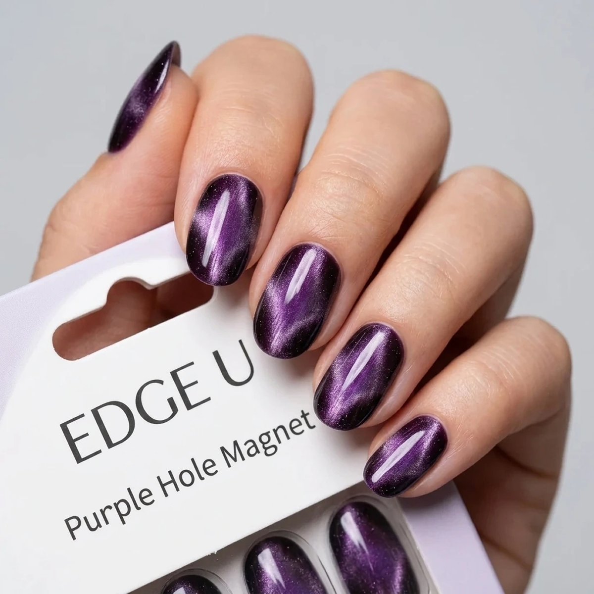 EDGE U - Purple Hole Magnet - Bandes pour Ongles