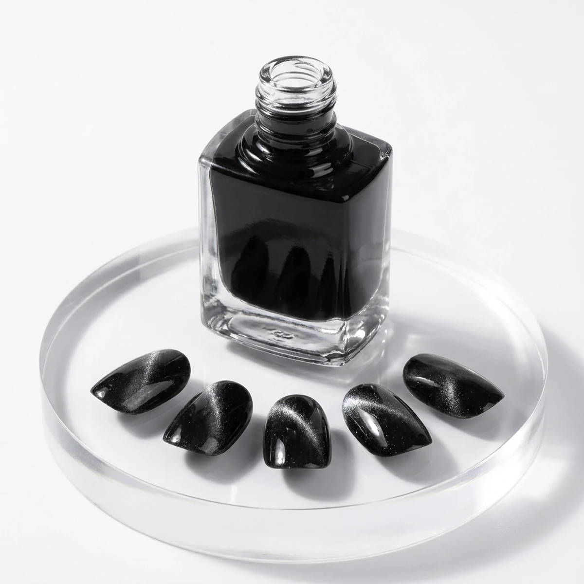 EDGE U - Cross Black Magnetic - Bandes pour Ongles