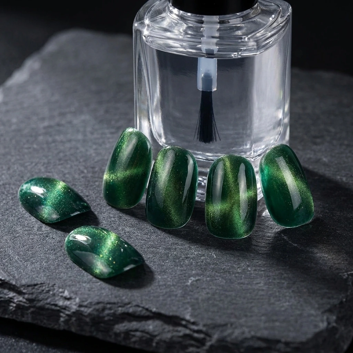 EDGE U - Cross Green Magnet - Bandes pour Ongles
