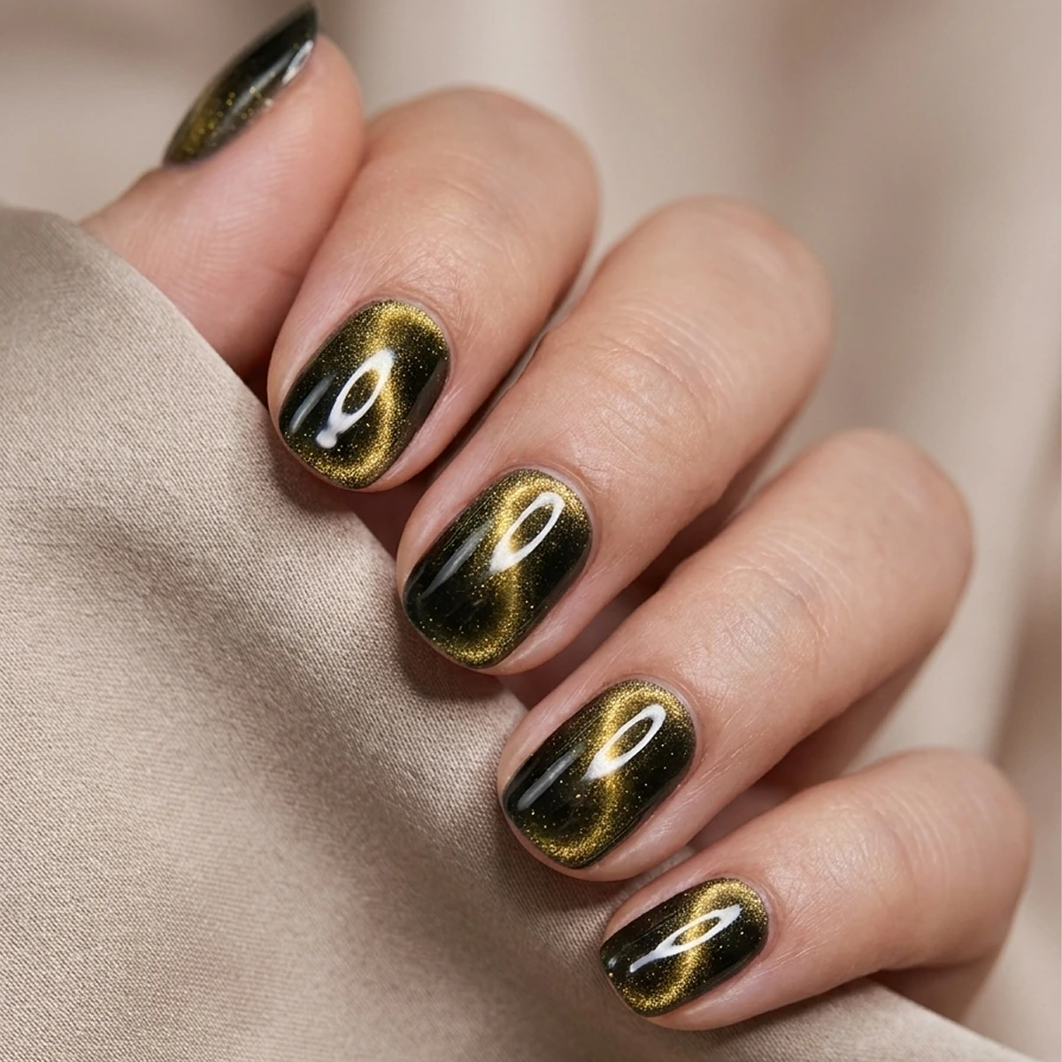EDGE U - Wave Gold magnet - Bandes pour Ongles
