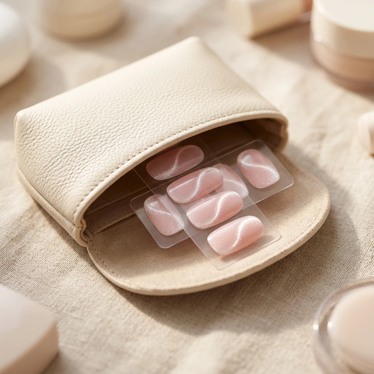EDGE U - Wave Pink Magnet - Bandes pour Ongles