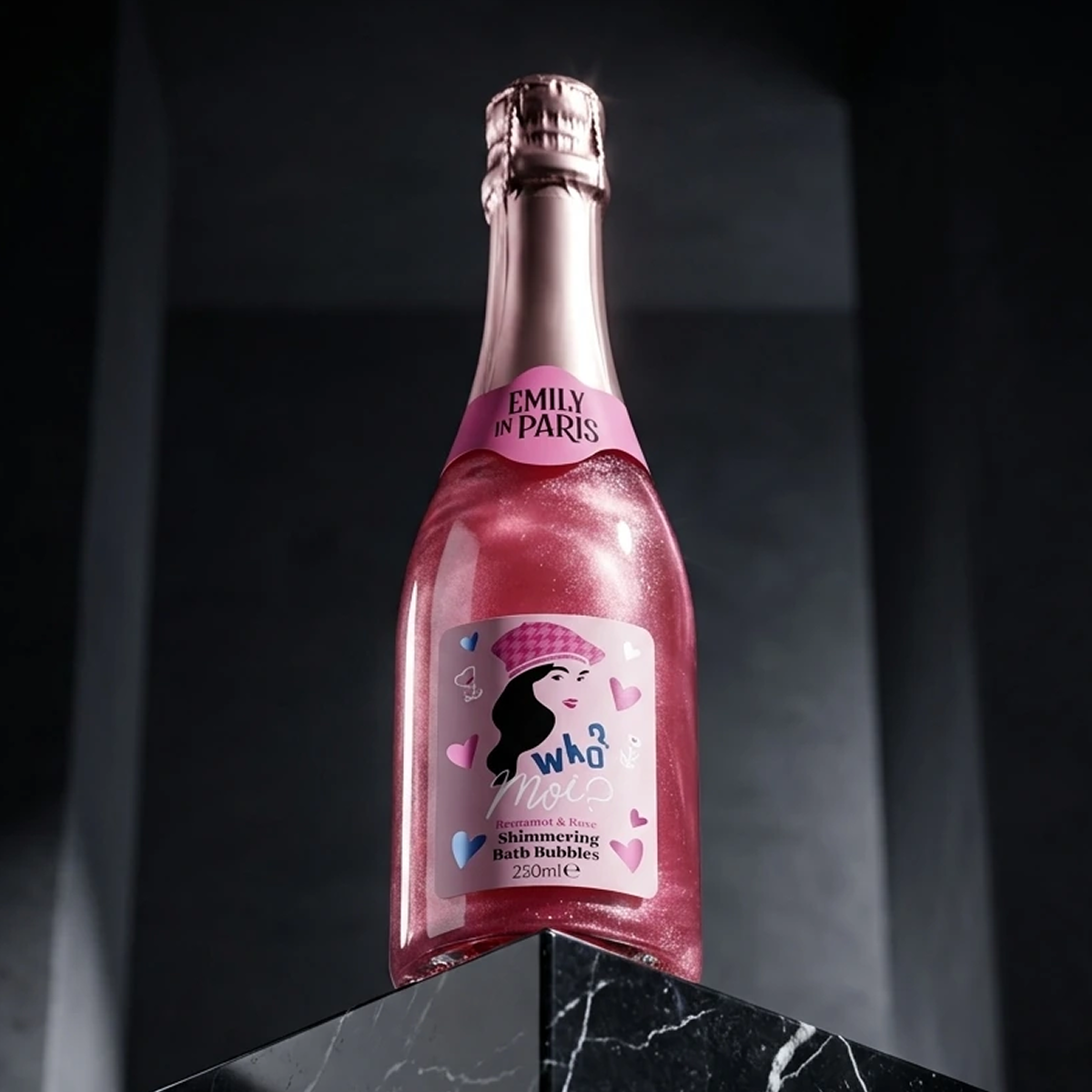 Emily in Paris - Bergamote & Rose - Shimmering Bath Bubbles