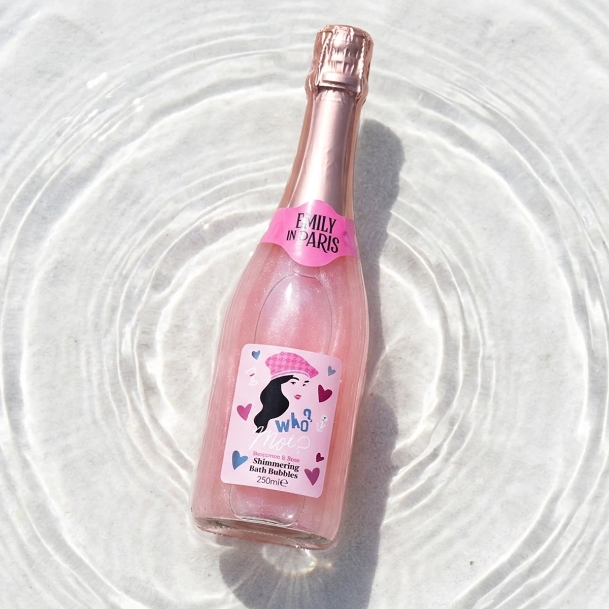 Emily in Paris - Bergamote & Rose - Shimmering Bath Bubbles