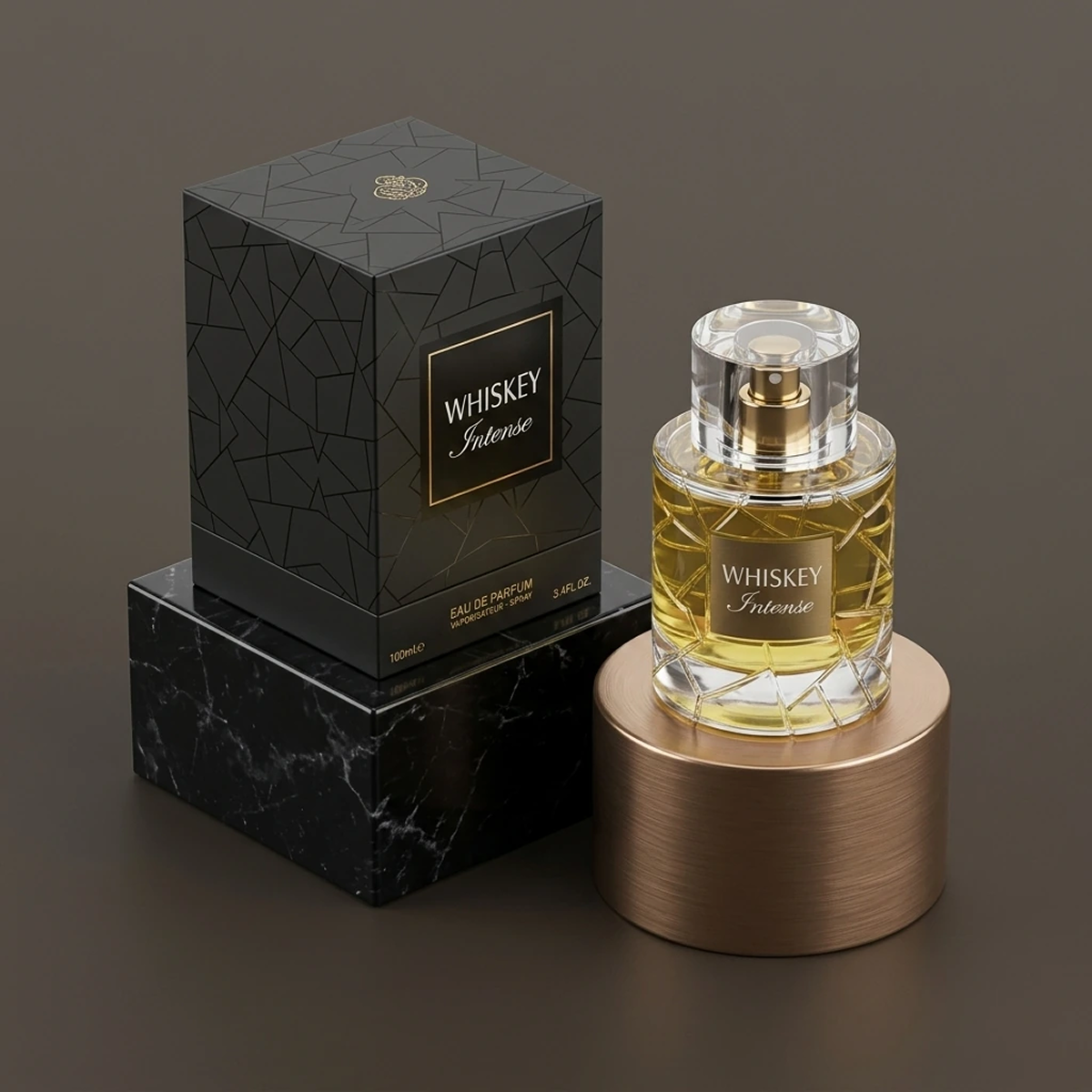 Fragrance World - Whiskey Intense - Eau de Parfum Unisexe