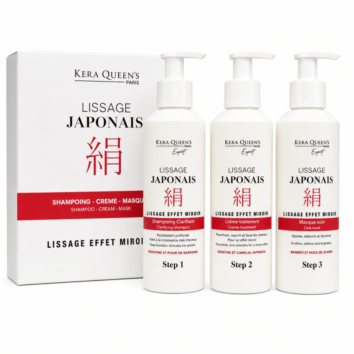 Kera Queen's - Pack de Lissage Japonais