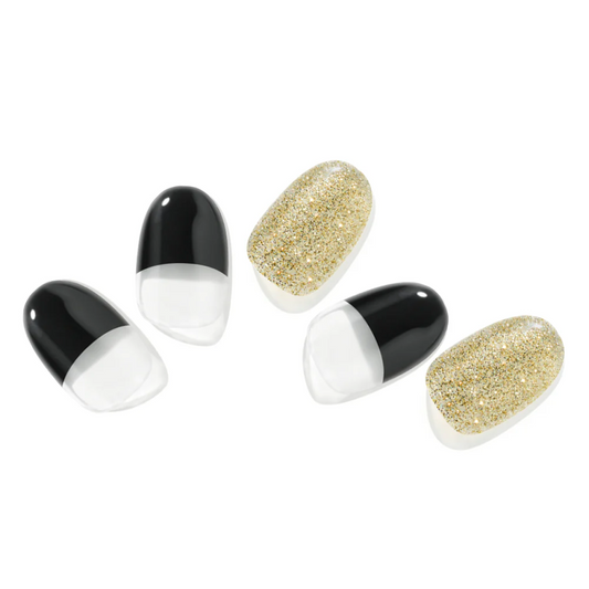 EDGE U - Black French - Bandes pour Ongles