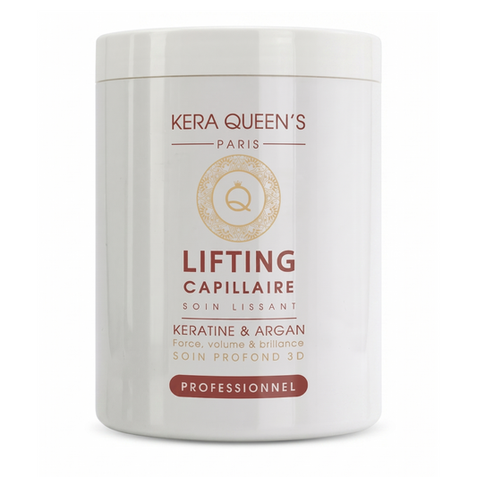 1000 ml Kera Queen's - Masque Lifting Capillaire Kératine & Argan