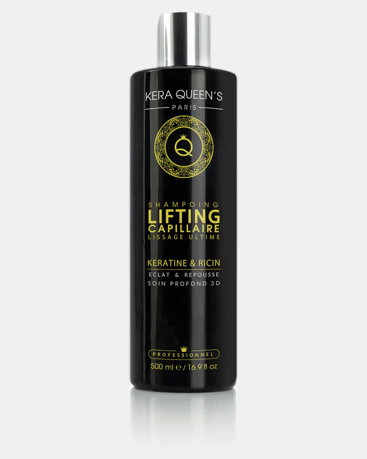 Kera Queen's - Kératine & Ricin - Lifting capillaire soing profond 3D Masque 500ml