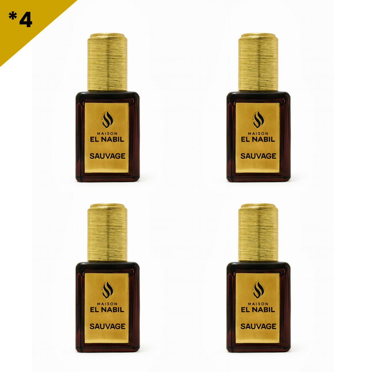 5ml el Nabil - Sauvage - Parfum Concentré Sans Alcool
